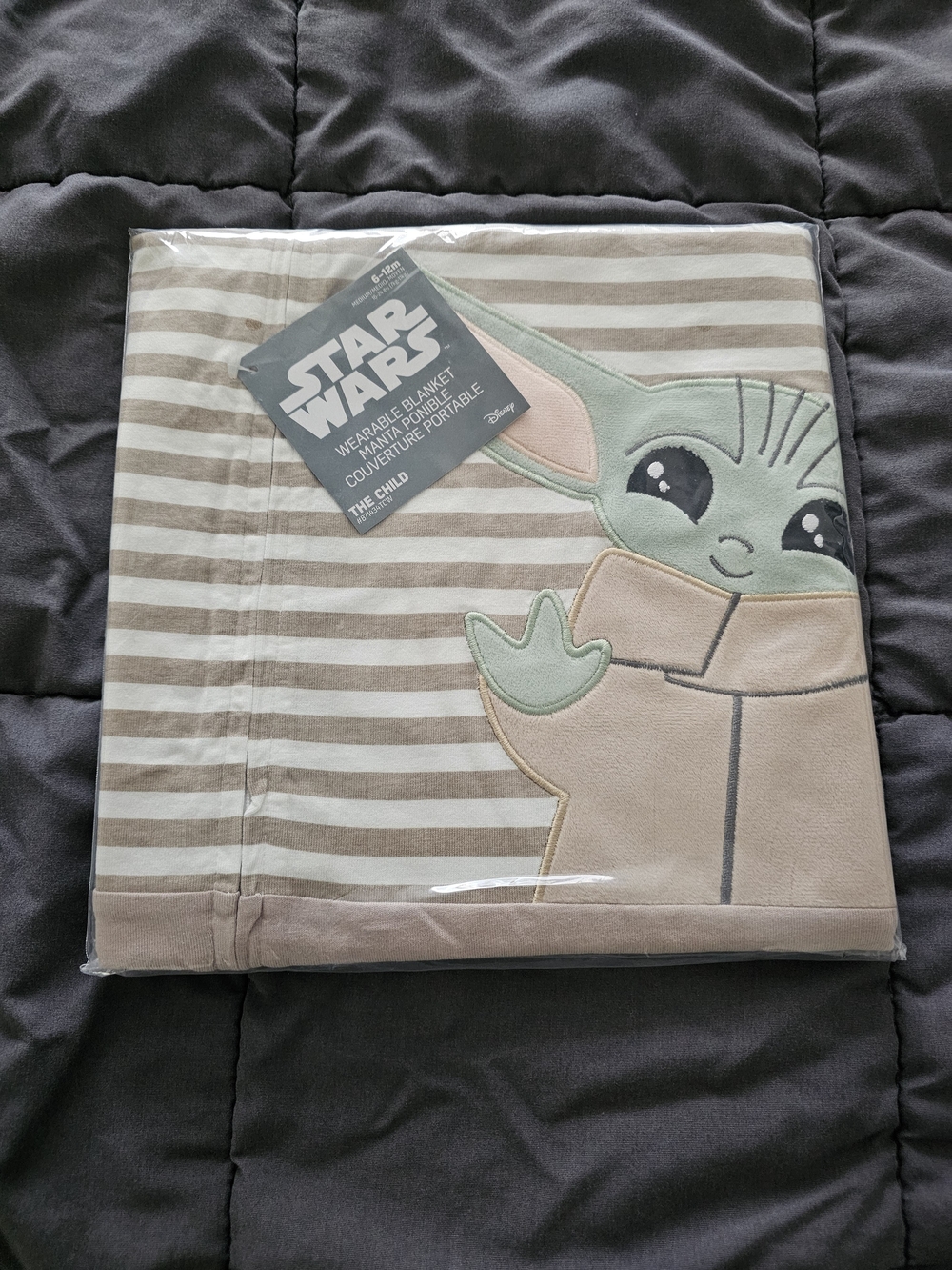 Lambs & Ivy Wearable Blanket - Green & Tan (Star Wars - Grogu)